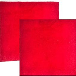 Premium Red Woolen Aasan - Soft, Comfortable Meditation & Prayer Mat (Rectangle 24 x 30 Inch) (Pack of 2 Aasan) PATITPAVAN-image-24