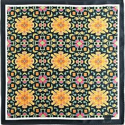 Divine Circles Multicolor Pocket Square for Men (14X14 inches)-picture-39