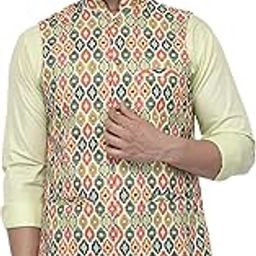 Men's Cotton Blend Printed Jacket.-picture-37