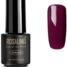 ROSALIND Gel Nail Polish UV LED Nail Polish Nail Manicure Long Lasting Nail Art Color Gel Need UV Lamp to Cure UV Gel Polish (7ml-2562)-image-93