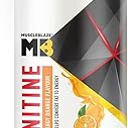 MuscleBlaze Liquid L-Carnitine 1100mg (Tangy Orange, 450ml, 30 Servings) | Helps Convert Fat into Energy-17