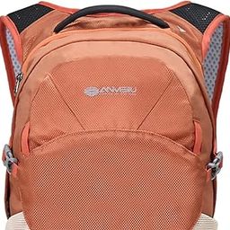 18L Hydration Backpack Rucksack Water Storage Bag for Camping Hiking Cycling Brick Red- Sporting Goods- Cycling- Bicycle Accessories- Hydration Packs-image-1