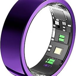 CNBRO Smart Ring Fitness Tracker Heart Rate Monitor Sleep Tracker Fitness Rings Pedometer Calories Step Counter Sport Waterproof Health Smart Rings for Women Men-21