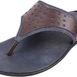 Men's Faux Leather Kolhapuri Inspired Stylish Sandals-picture-46