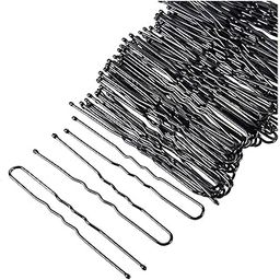Tia Crafts U Shape Pins,Juda Pins, Bridal U Pins & Bun Pins for Kids/Girls/Women. (120 Pieces - Black)-image-97