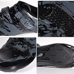 URBAN STORE Men Road Cycling Shoes Bike Bicycle Biking Shoe Sneaker Wide Feet Gray 40-picture-31