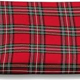 Ruby Fabrics Linings Unstitched Blazer Yarn Dyed Red Check Fabric (2.6 Meter for 2 Piece Suit), Checkered-31