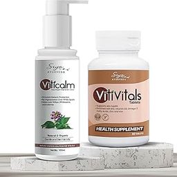 Siya Ayurveda Vitiligo Care Combo | Cream & Tablets for Vitiligo | Supports Repigmentation of White Patches | Helps Restore Natural Skin Tone | Herbal Solution for Vitiligo-15