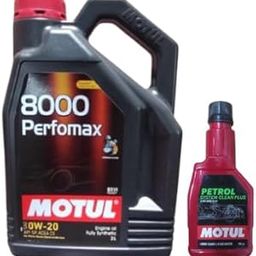 Motul 8000 Perfomax 0W-20-3L|Fully Synthetic|Maximum Performance|Suitable for Petrol, Diesel & CNG Cars with Petrol System Clean Plus (200ml) Combos For Car and SUV-image-26