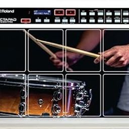 Rhythm Pro Self Adhesive Octapad Skin Compatible For Roland SPD-20/11/20X/20PRO/30. (Roland SPD-11, Snare Drum)-image-56