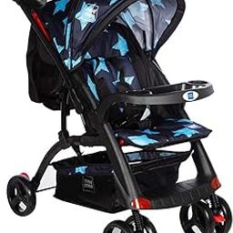 Mee Mee Baby Pram (Shock Absorber, Blue) (MM-50M_Blue)-10