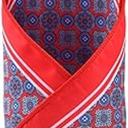 Men's Satin Printed Pocket Square (1pc)-image-21