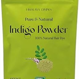 Himalaya Divines Indigo Powder 250g | 100% Pure & Natural Organic Hair Dye | Chemical-Free Natural Indigo Leaf Powder for Hair Color | Herbal Hair Treatment for Men & Women-image-99