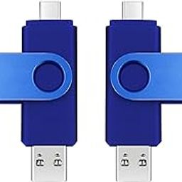 2PCS 128GB Pen Drive USBC 2 in 1 USB Flash Drive for Computer and Phone-image-73
