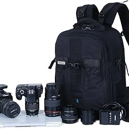 Pro Runner 320 AW II Camera Backpack – Medium Capacity Camera Bag with All Weather Protection-picture-38