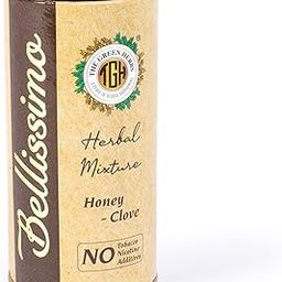 Bellissimo Herbal Mixture, Tobacco & Nicotine free Blend, Tobacco Alternatives to Quit, Honey & Clove Flavour, Roll Your Own, 1 Pack, 1oz / 30gm-image-78