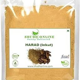 Shudh Online Harad powder, Kadukkai powder for face Orgainic, Badi Haritaki Churna, Inknut, Haralu (100 grams), Harde Seeds for Dark Circles, Karakkaya, Terminalia Chebula, Karakaya for Cough, Eating-9