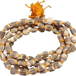 Natural Tulsi Kanthi Mala - 108+1- Big Beads - Lab Certified-image-24