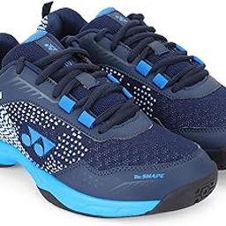 V100-i Badminton Shoes | Made in India | Ideal for Badminton,Squash,Table Tennis,Volleyball | Non-Marking Sole | TRU Cushion | Ergo Shape | Hexagrip |-image-2