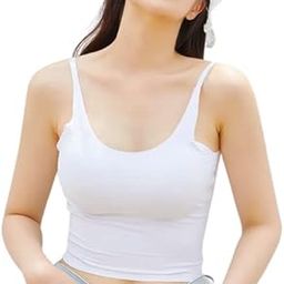 Women's & Girl's Mini Camisole Sports Yoga Tops Nylon & Spandex Camisole Free Size (26 to 34 Bust-Size)-picture-56