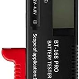 Digital Battery Tester BT-168 Pro Voltage Indicator for 1.2V-4.8V AA AAA C D 9V 3V 18650 16340 14500 Lithium Battery-0