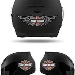 Motorcycle Helmet Stickers - Set of 3, Waterproof, Durable Decals for Biker Helmets, Custom Motorcycle Accessories-image-89