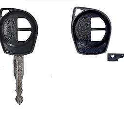 ABUNDANCE Replacement Key Shell Compatible For Maruti Suzuki 2 Button Key For Baleno,Brezza,Ciaz,New Ertiga,Celerio,Spresso,Scross,Xl6,Swift,Dezire Etc(Shell With Key)(No Key Cutting Required)-8
