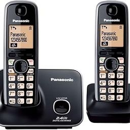 Panasonic Single Line 2.4GHz KX-TG3712SXB Digital Cordless Telephone (Black)-12
