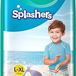 Pampers Splashers Disposable Swim Pants Diapers, Xl, 10 Count - Unisex-picture-13