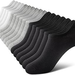 No Show Socks Men Socks 8-12 Packs Low Cut Ankle Sock, Men Short Socks Casual Cotton Socks Size 6-13-picture-8
