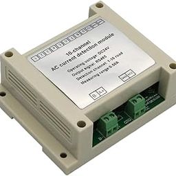 UJEAVETTE DC 24V Multi-channel AC Current Detection Module RS485 Output 50A-15