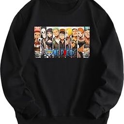 One Piece Sweatshirt Hoodie Men Women Anime Causal Stylish Latest Black Lavender Beige White Pink Brown Winter Jacket-image-76