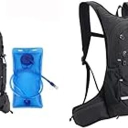 Proberos® Trekking Backpack with 2L Water Bladder Waterproof Travel Pack for Hiking Camping Running Professional for Men Women Kids BPA Free 2 PCS-image-11