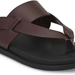 Sandal for Men | Grip Insole for Stability | Modern slipper Look with Straps | Comfortable Casual look sandal for Men's (9281)-30
