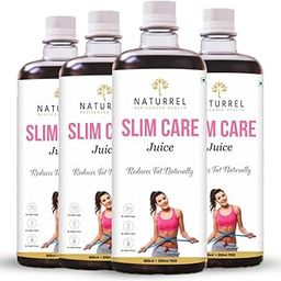 NATURREL Fat Loss & Slim Care Juice for Supports Weight Management | Pure & 100% Ayurvedic | No added sugar | Pack of 4-1L Each-image-49