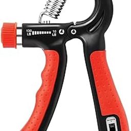 Sameer Science Projects Adjustable Hand Grip Strengthener with Counter – 10-130 lbs (5-60kg) Resistance | Non-Slip Grip Trainer for Forearm, Finger, Wrist & Hand Muscle Strengthening & Injury Recovery-image-18