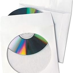 Quality Park 77203 CD/DVD Sleeves,Moisture/Tear Resistant,4-7/8-Inch x5-Inch,100/PK,WE-image-9