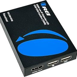 OREI Receiver Only for EX-330-KVM Over IP HDMI Extender Over LAN, Single CAT5e/CAT6A/CAT7 Cable Output1080p PC Control - Up to 330 Ft - Remote Keyboard Mouse USB Control - Over Home Network-image-8