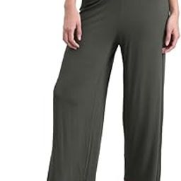 go colors Women's Viscose Knit Relaxed Fit Palazzo-picture-20