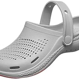 kraasa Men's Lightweight Extra Soft Men's Classic Casual Sports Clogs/Sandals with Adjustable Back Strap for Adult | Anti Skid, Comfortable| Waterproof & Everyday Use Mules for Gents/Boys-picture-17