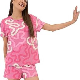 Women Printed Shorts Set-image-55