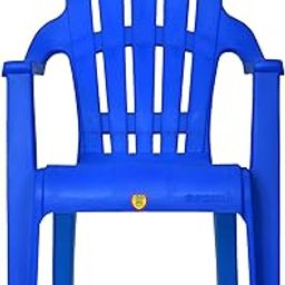 Prima Baby Plastic Chair 124 Modern and Comfortable with Backrest for Study | Play | Desk | Kids with Arms for Home/School/Dining for 2 to 6 Years Age. (Set of 1, Blue)-23