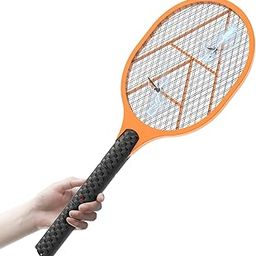 UN1QUE Mini Mosquito Bat | AA Battery Operated Electric Fly Swatter | Mosquito Killer Racket with Scratch-Resistant Handle - Ideal for Home & Travel - 6 Months Warranty (Orange)-14