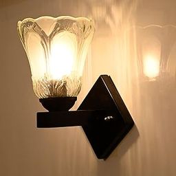 Mahganya Industries Designer Home Decorative Wall lamp for Living Room/Decorative Light for Indoor Application Without Bulb Wall Light(Corded Electric,Clear)-image-78