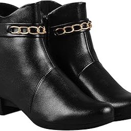 Women's Block Heel Boots-picture-17