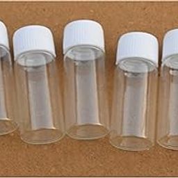 RITEDEAL 5ML Clear Transparent Glass bottles QTY 40 GLASS BOTTLES PACK-image-99