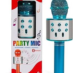 Hamleys Bluetooth Party Mic, Blue, 5Y+-image-10