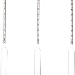 GLEAVI 3pcs Petroleum Hydrometer for Accurate Liquid Measurement Specific Lightweight Design for Oil Mud Sulfur Mixture Easy Hydrometer Tool-image-73