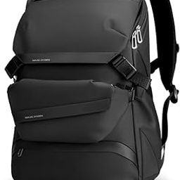 2859 Backpack and Shoulder Bag Combo with a lot of style and great practicality. Perfect for short and business trips., Black, Modern" or "Contemporary-image-65