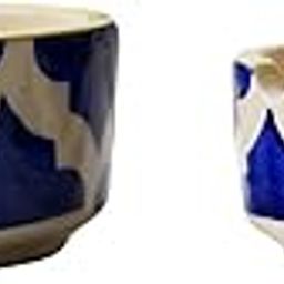 Hindustani Saudagar Handpainted Ceramic Hand Painted/Beautiful Ashtray Set of 2-image-107